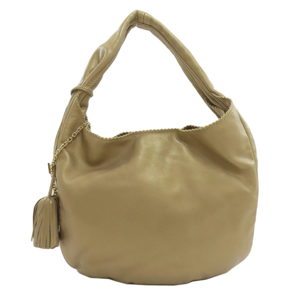 Loewe Handbag Anagram Leather Black